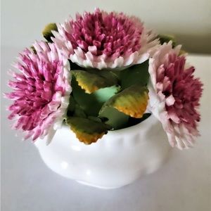 VTG Royal Albert flower of the month Chrysanthemum BONE CHINA Floral Cluster